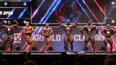 2023 Arnold Classic Men’s Open Results .